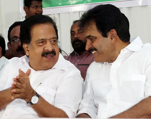 Ramesh Chennithala, KC Venugopal | Photo: Mathrubhumi