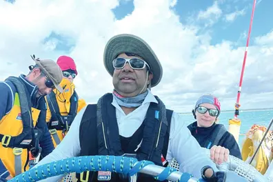Kozhikode native in the 11-month long Clipper Round the World Yacht race