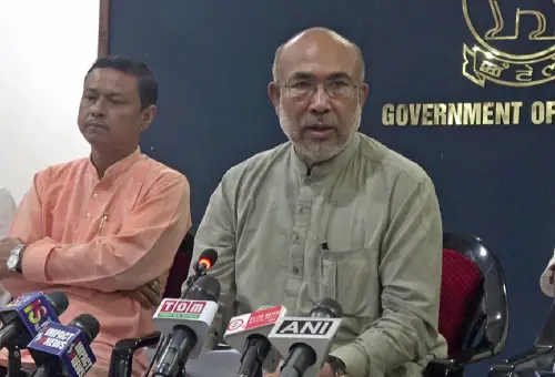 CM N Biren Singh (file photo: ANI)