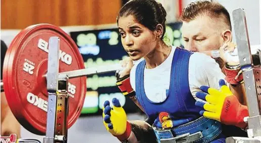 Anjana during the competition in Romania | Mathrubhumi