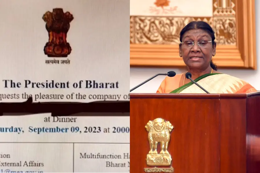 പ്രസിഡന്റ് ഓഫ് ഇന്ത്യക്ക് പകരം 'ഭാരത്', പേരുമാറ്റമെന്നും അഭ്യൂഹം; വിമര്ശനവുമായി കോണ്ഗ്രസ്