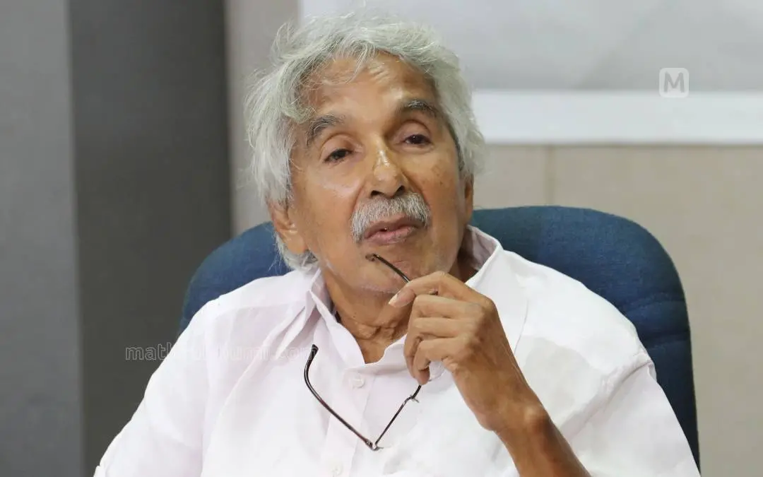 Oommen Chandy | Photo: Mathrubhumi/EV Ragesh