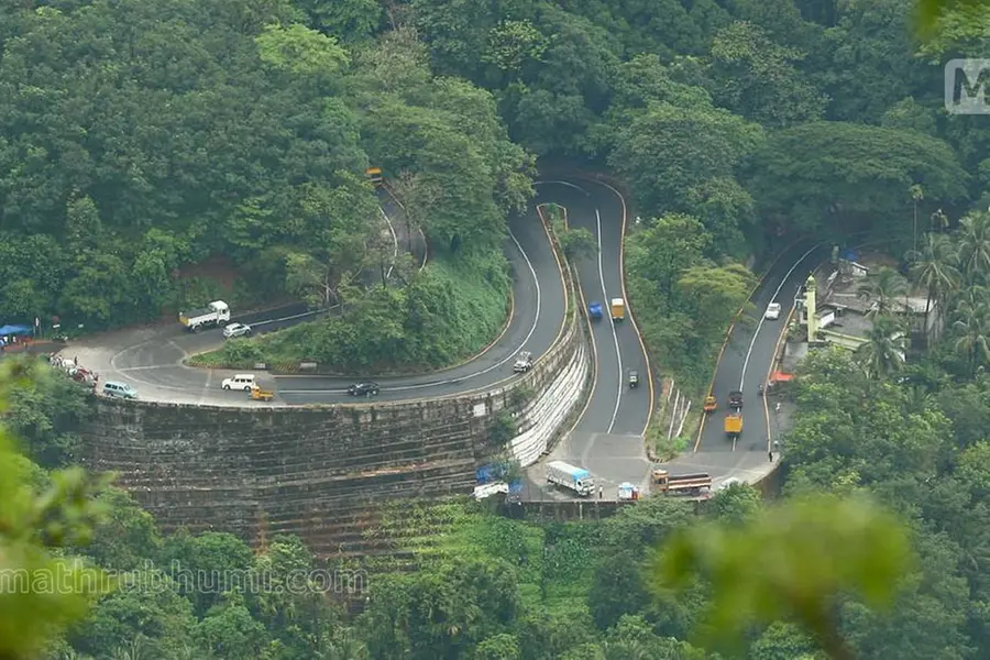 Strict traffic control at Thamarassery ghat road on Dec 22 night