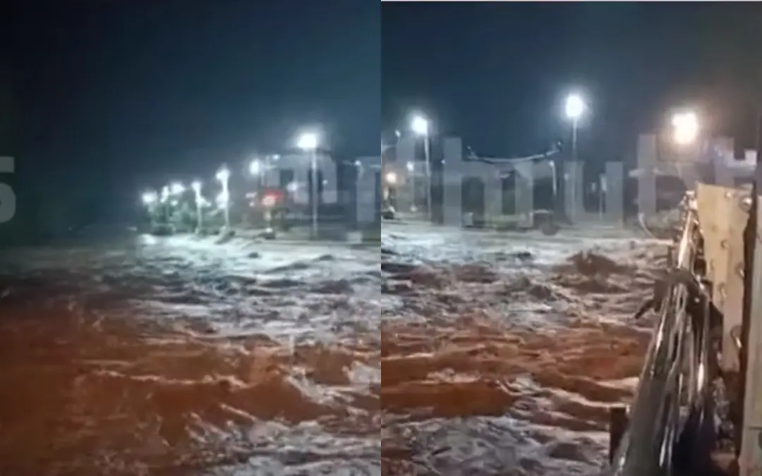 പമ്പയില് ജലനിരപ്പ് ഉയര്ന്നപ്പോള്