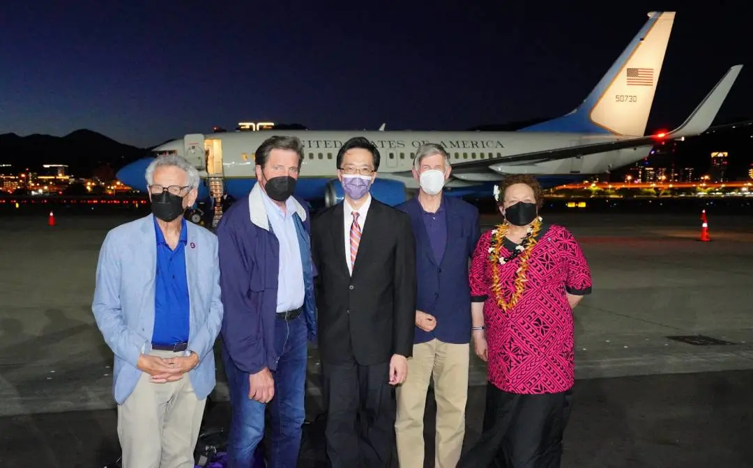 US congressional delegation in Taiwan | Photo: twitter.com/MOFA_Taiwan