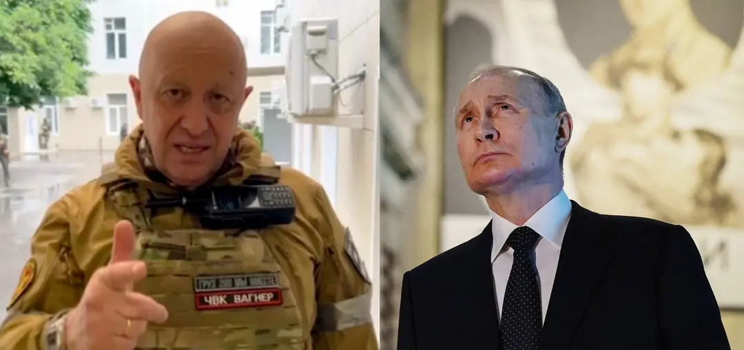 Yevgeny Prigozhin-Vladimir Putin | Photos: AP