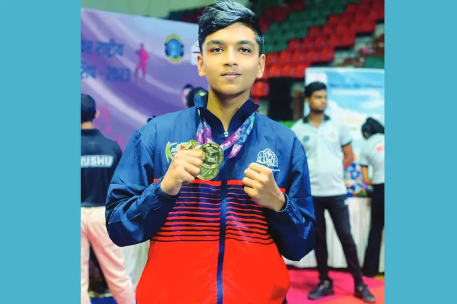 Kozhikode boy clinches double gold at National Junior Wushu Championship