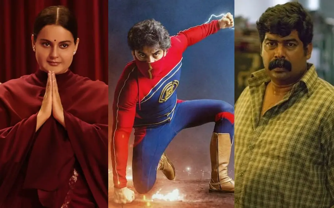 Kangana in 'Thalaivii', Tovino in 'Minnal Murali', and Joju in 'Nayattu'