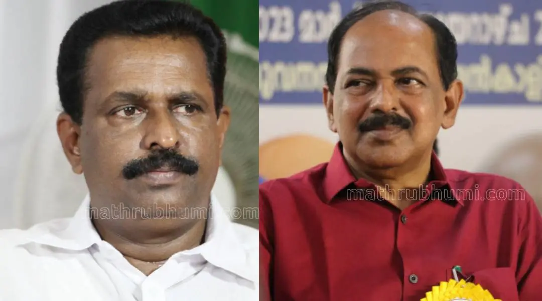 From (R) Minister GR Anil, MLA M Vincent.