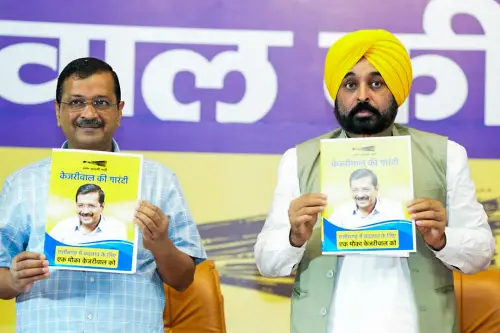 In Cong-ruled Chhattisgarh, Kejriwal makes 10 promises, including unemployment compensation