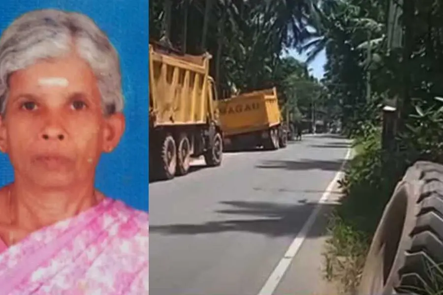 Kozhikode: Woman fatally struck as lorry tire detaches