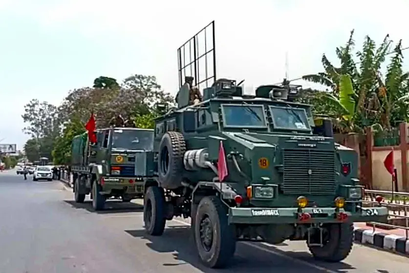 Security heightened in Manipur ahead of I-Day celebrations