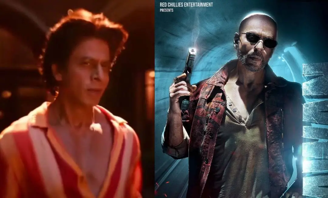 Shah Rukh Khan in 'Chaleya', Jawan poster | Photo: Instagram/ Screengrab, PTI