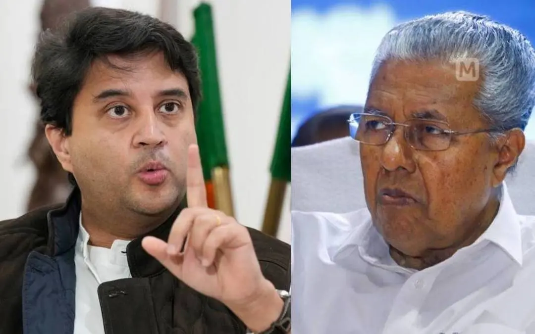 From (R) Pinarayi Vijayan, Jyotiraditya Scindia.
