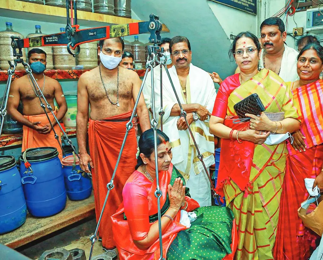 File Photo of Durga Stalin at Guruvayur Temple
