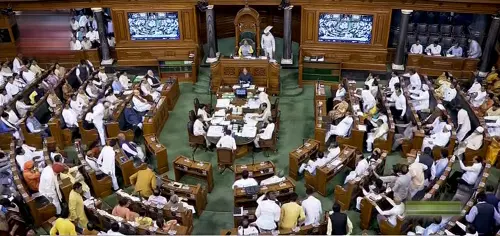 Lok Sabha Speaker Om Birla conducts proceedings in the House on the first day of the Monsoon Session of Parliament, in New Delhi, Thursday, July 20, 2023 | Photo: PTI