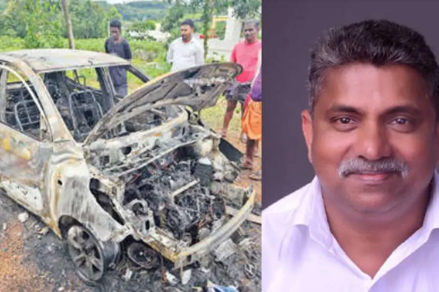 Man injured in Kottayam car fire incident succumbs to injuries; forensic report awaited