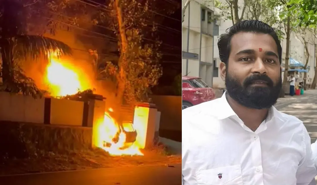 Car explosion, Krishna Prakash | Photo: Mathrubhumi