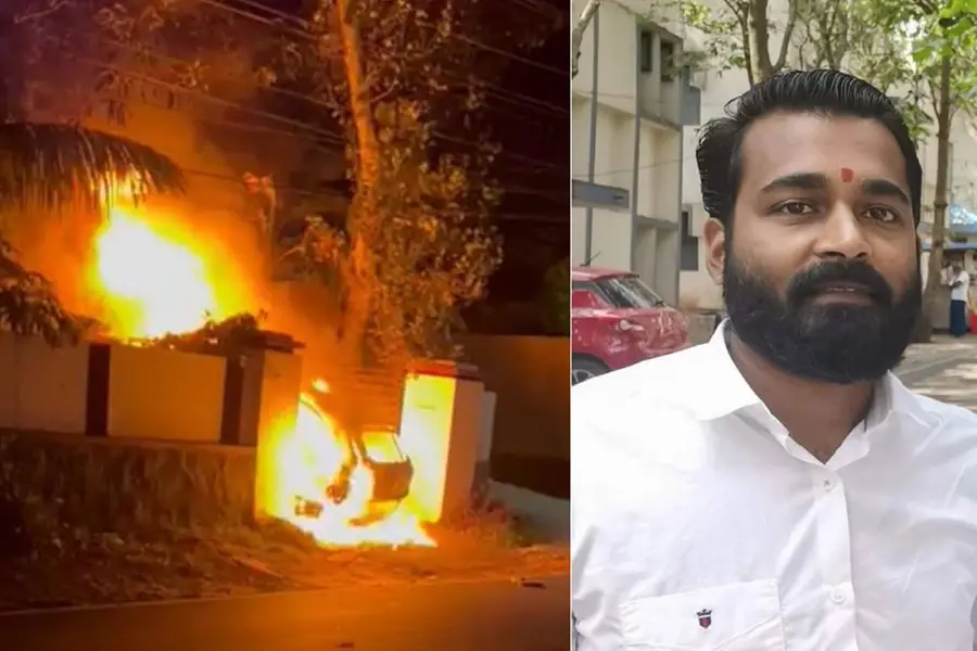 Man dies after car explodes while parking in Mavelikkara