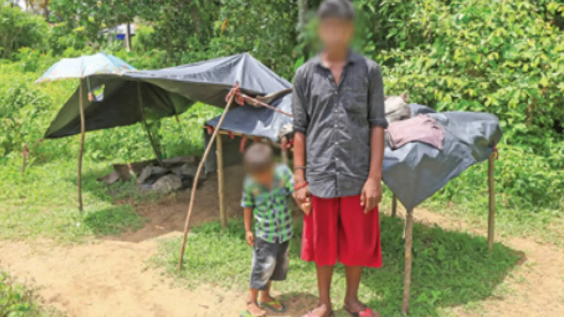 Children of Suresh and Roja. Photo: J Philip.