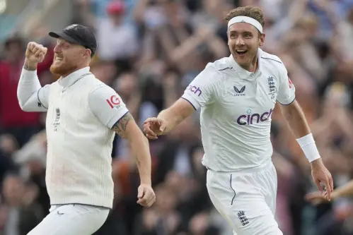 \"Last ball wicket to win Ashes Test is pretty cool\": Stuart Broad after retirement