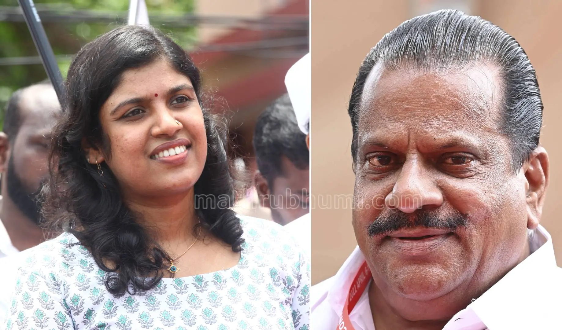 Chintha Jerome, EP Jayarajan | Photo: Mathrubhumi