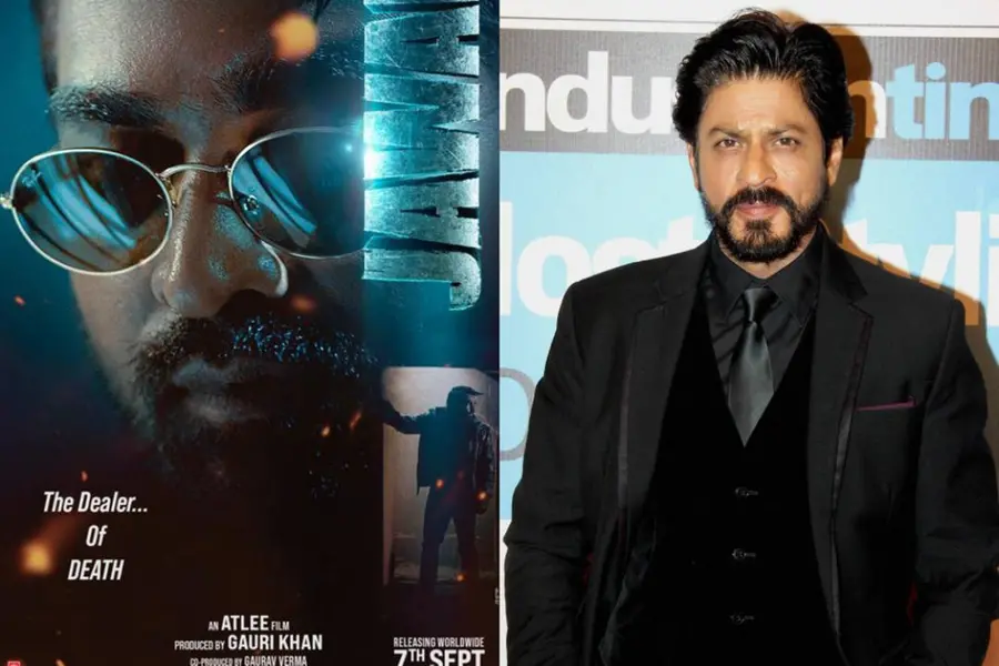 Shah Rukh Khan unveils Vijay Sethupathi's intense look poster from 'Jawan'