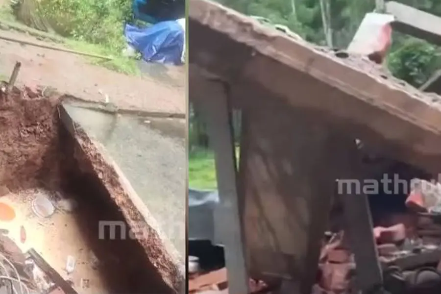 Heavy rains wreak havoc in northern Kerala; 2-storey house collapses in Kannur