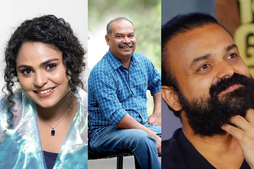Vincy Aloshious, Alencier Ley Lopez,  Kunchacko Boban | Photos: Mathrubhumi, https://www.facebook.com/KunchackoBoban
