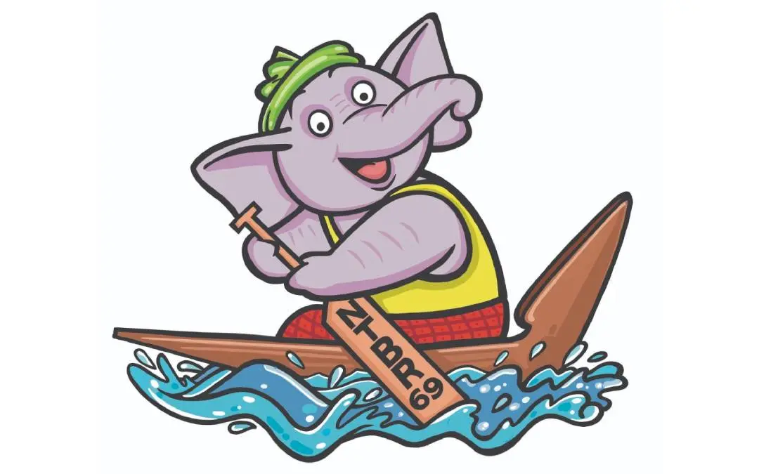 The lucky mascot of Nehru Trophy Boat Race 2023.