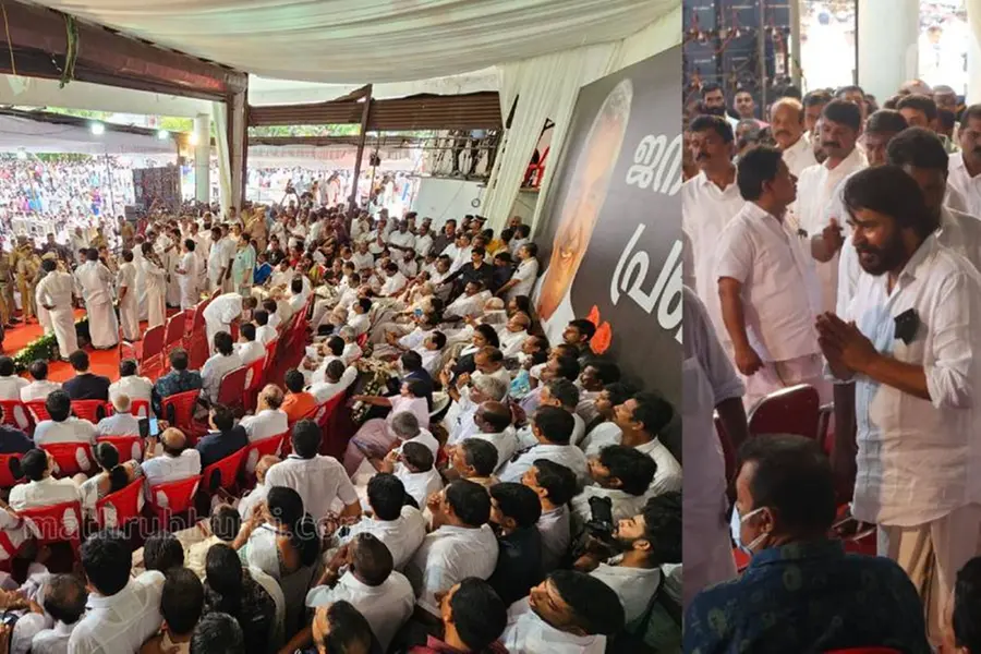 Mortal remains of Oommen Chandy reaches Thirunakkara, thousands pay last respect