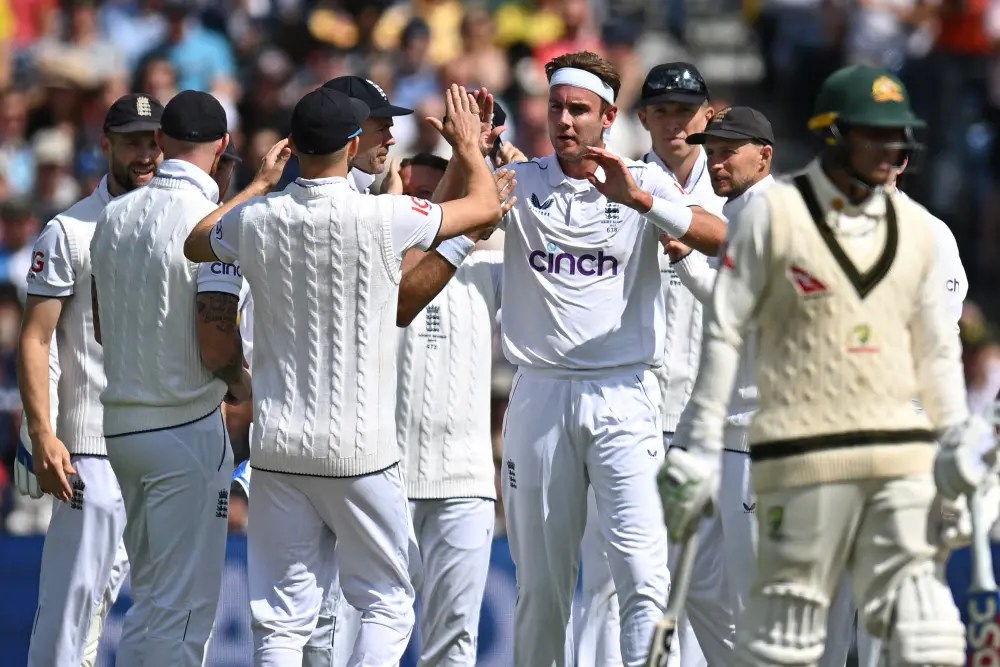 Stuart Broad | AFP