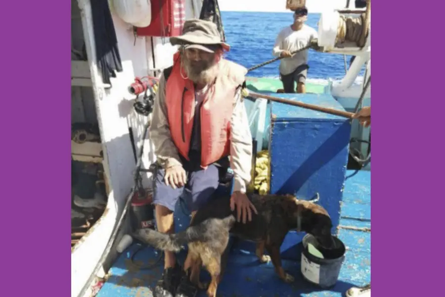 Australian 'Cast Away': Sailor and dog lost in Pacific rescued after 60 days