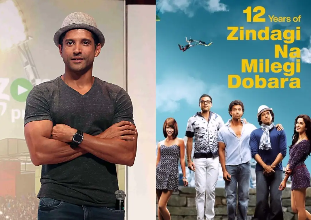 Farhan Akhtar, ZNMD poster | Photo: AFP, Instagram/faroutakhtar