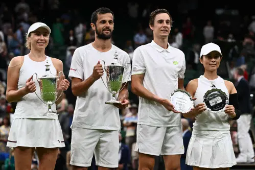 Mate Pavic-Lyudmyla Kichenok clinch Wimbledon Mixed Doubles Trophy