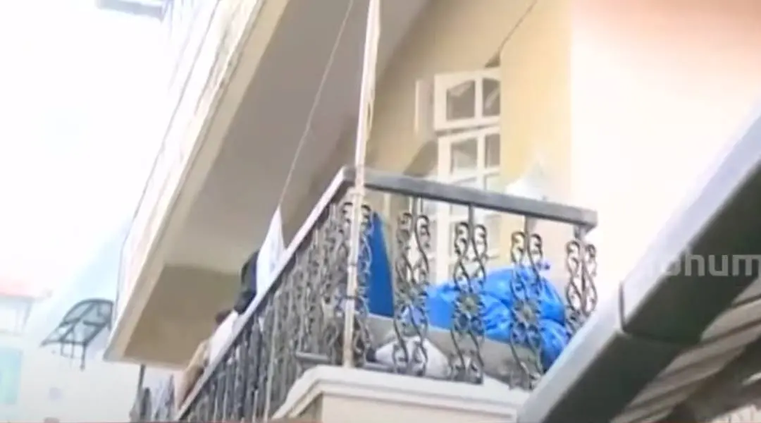 The building in which the murder took place. | Mathrubhumi news
