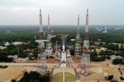 India aims for the moon with latest rocket launch