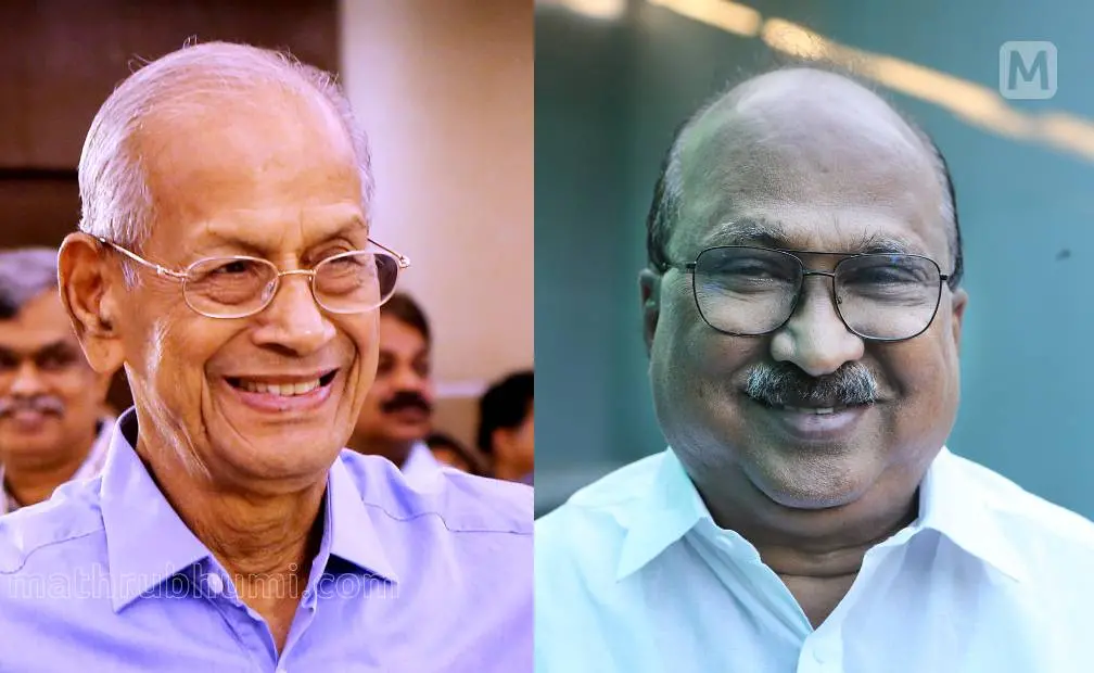 E Sreedharan, Prof. K.V Thomas | Photo: Mathrubhumi