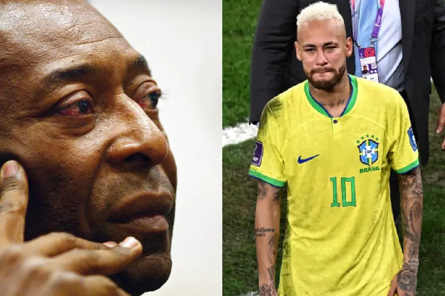 Pele sends message of support to Neymar after World Cup exit