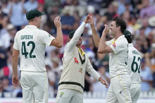 Aussies rip out top order in England chase of 371 after injured Lyon bats at Lord’s
