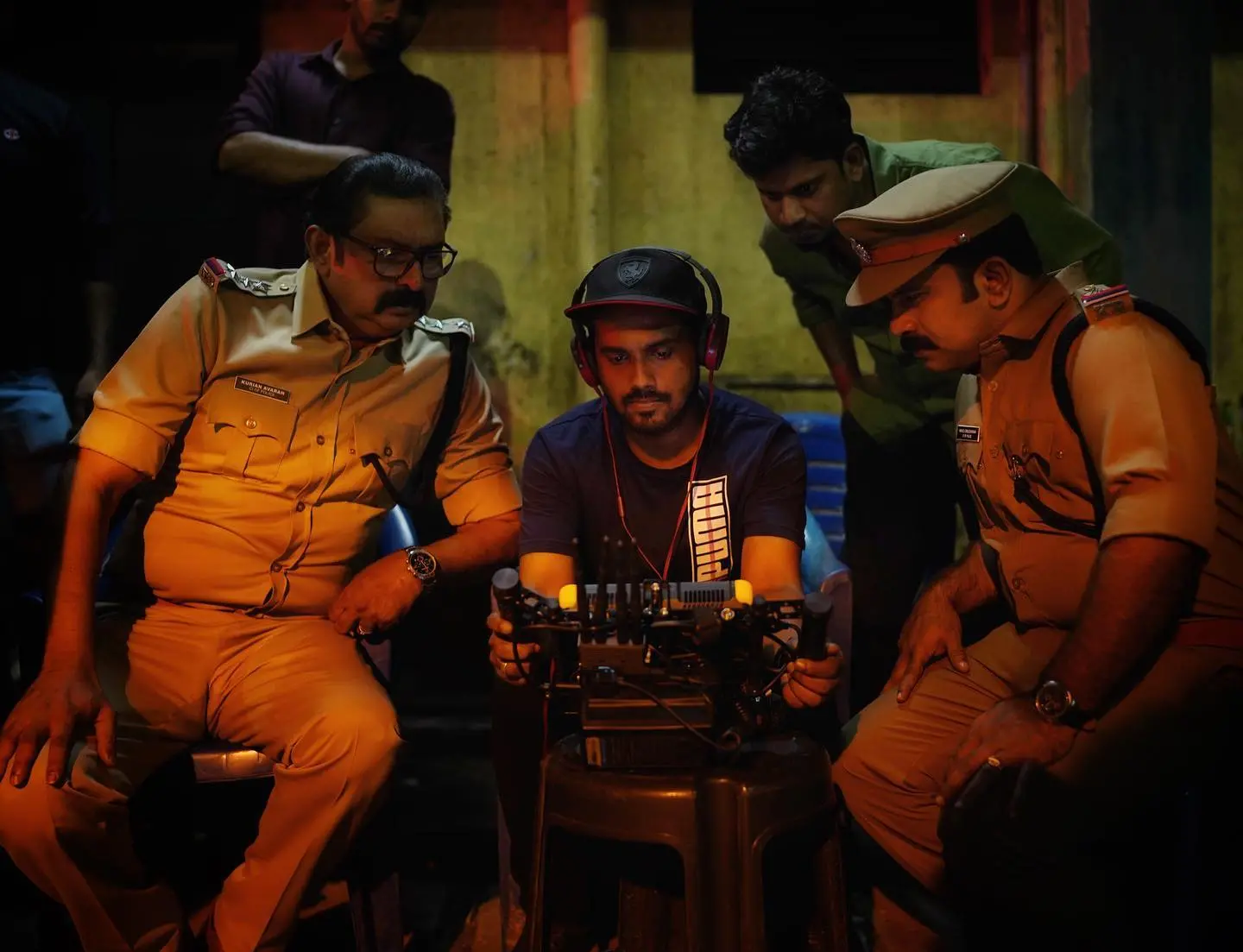 Lal, Ahmad Kabir, Aju Varghese | Photo: www.facebook.com/ahammed.khabeer