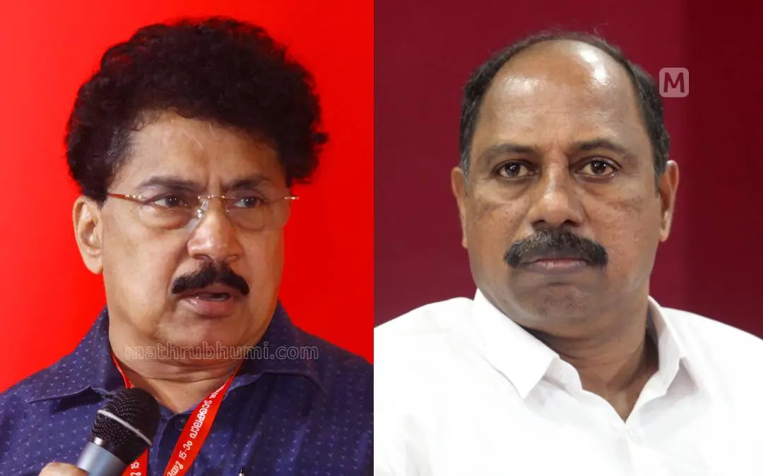 PK Sasi and VK Chandran | Photos: Mathrubhumi