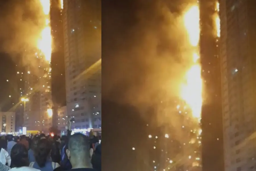 Fire at Ajman residential building brought under control; Malayali families evacuated