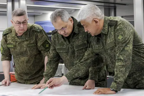 Defense minister makes first public appearance since mercenary revolt, uncertainty swirls in Russia