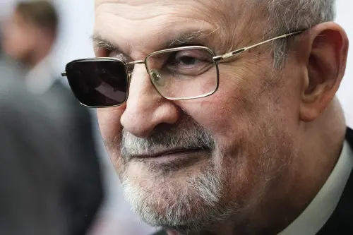 Salman Rushdie. (file photo: AP)