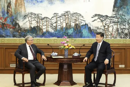 Bill Gates meets president Xi Jinping on China visit