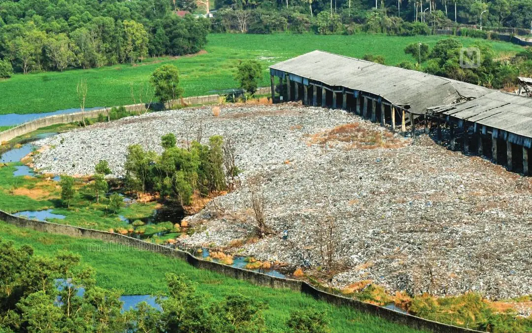 Brahmapuram waste treatment plant | Photo: Mathrubhumi