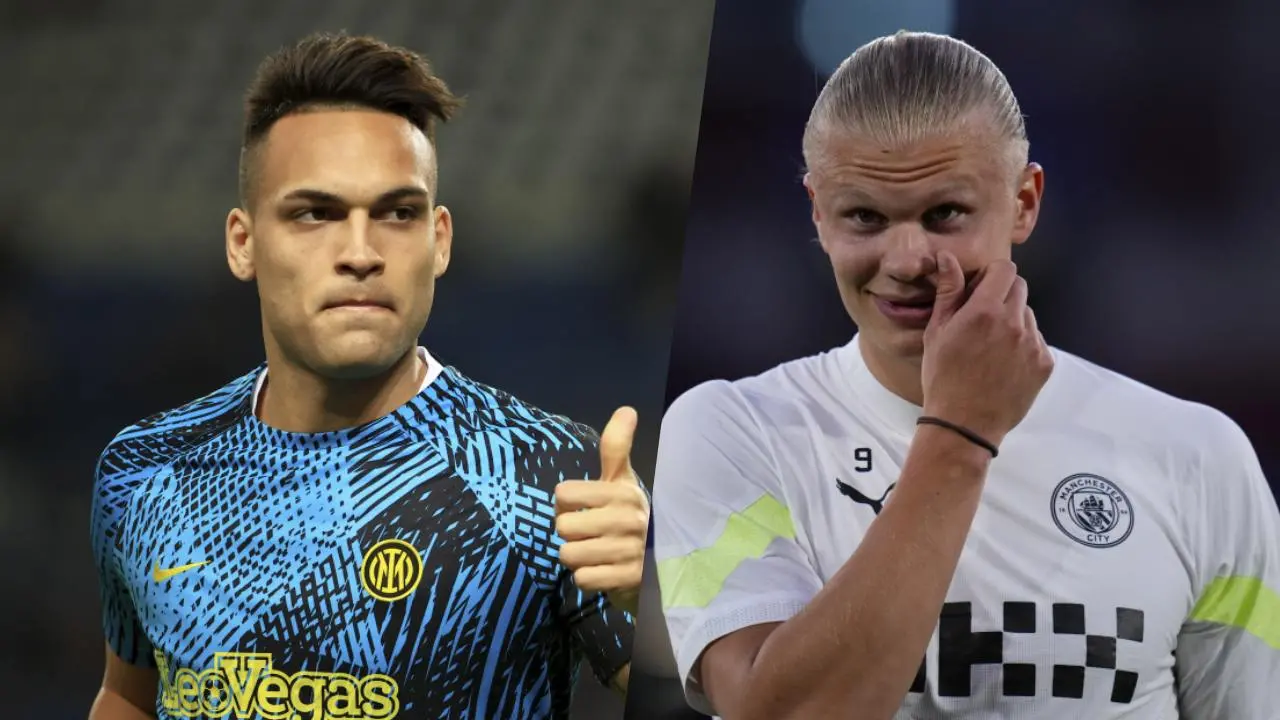 Lautaro Martinez, Haaland | AP