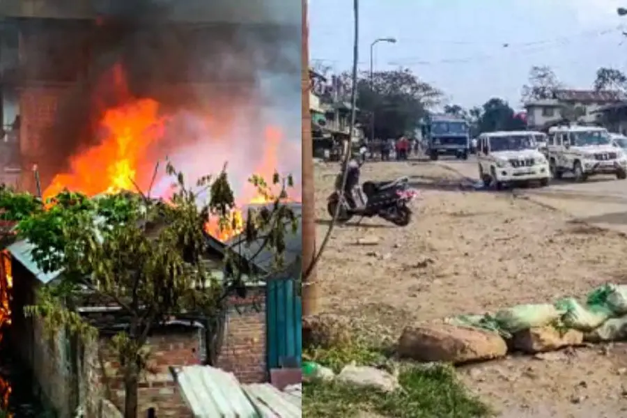 Manipur violence: Mob ransacks minister's house; Eastern Army commander visits state