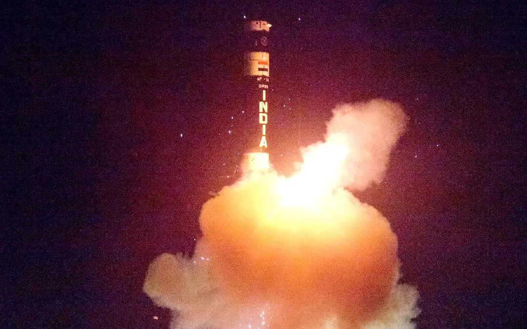 Launch of Agni Prime | Photo: ANI